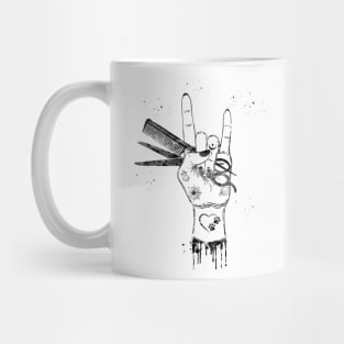 Pet Grooming Salon Art Mug